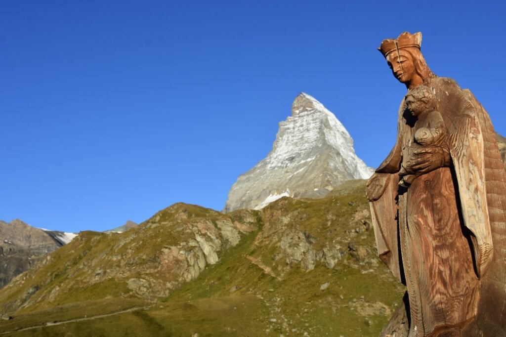 Schwarzsee Madonna zum Schnee Zermatt